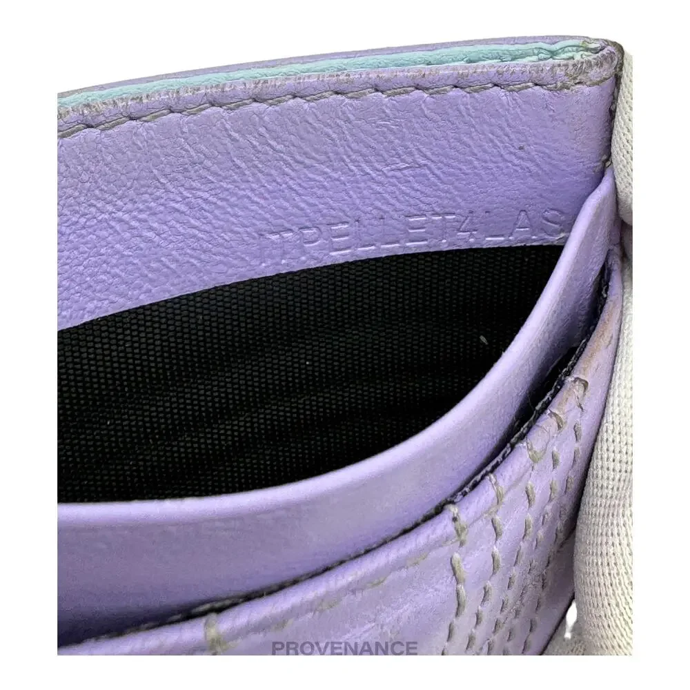 🔴 Burberry Card Holder Wallet - Lavender TB Monogram Check